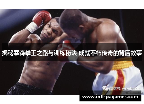 揭秘泰森拳王之路与训练秘诀 成就不朽传奇的背后故事