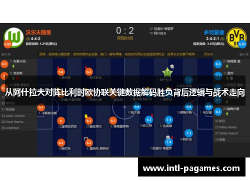 从阿什拉夫对阵比利时欧协联关键数据解码胜负背后逻辑与战术走向 从阿什拉夫对阵比利时欧协联关键数据解码胜负背后逻辑与战术走向